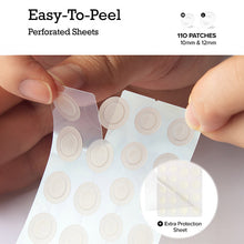 Load image into Gallery viewer, Pimple Lab Invisible Hydrocolloid Spot Patch / Pimple Patch (110 Patches)
